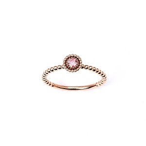 레쿠 랩 그로운 핑크 다이아몬드 1부 링 - 댄들리온